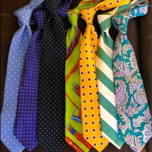 Bundle POLO Ralph Lauren Fancy Handmade Ties